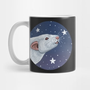 Albino Rat Stargazing Mug